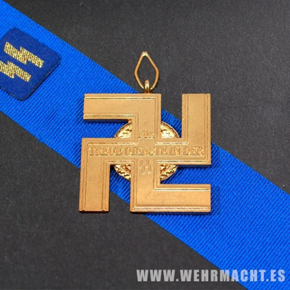 Medalla 25 años de servicio Waffen SS