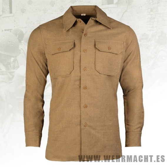 U.S. Army  "Mustard" Wool Service Shirt