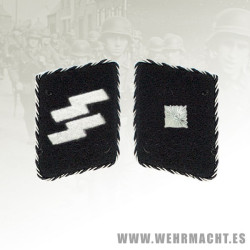 Parches de cuello Allgemeine-SS, Sargento