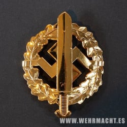 S.A. Sports badge in Gold