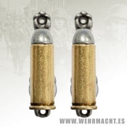 Bullet-shaped brackets