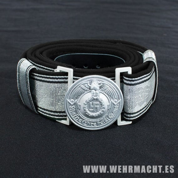 Allgemeine SS Officers brocade belt with buckle