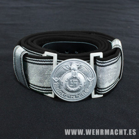 Allgemeine SS Officers brocade belt with buckle