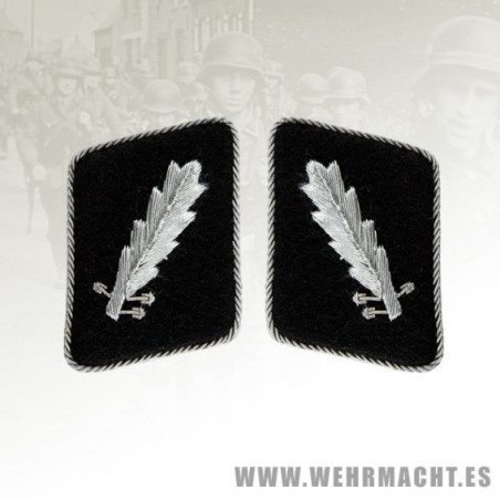SS-Standartenfuhrer's wire collar patches