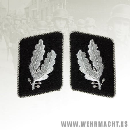 SS-Oberfuhrer's wire collar patches (pre 1942)