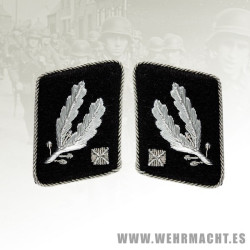SS-Brigadefuhrer's wire collar patches (pre 1942)