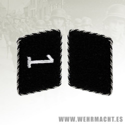 Parches de cuello 1er Estandarte SS