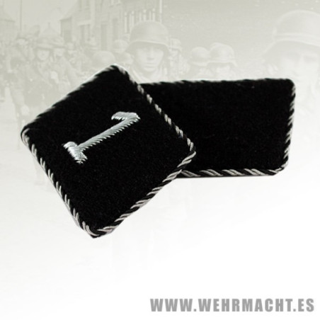 Parches de cuello 1er Estandarte SS