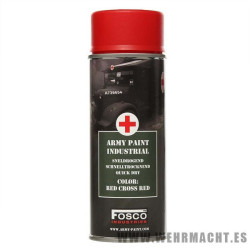 Spray Army Paint 400ml Red Cross