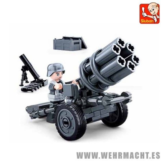 Sluban German Army Rocket gun M38-B0680A