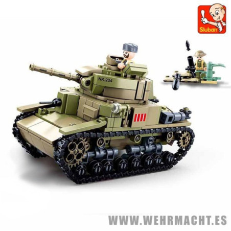 Sluban Medium Italian tank 2in1 M38-B0711