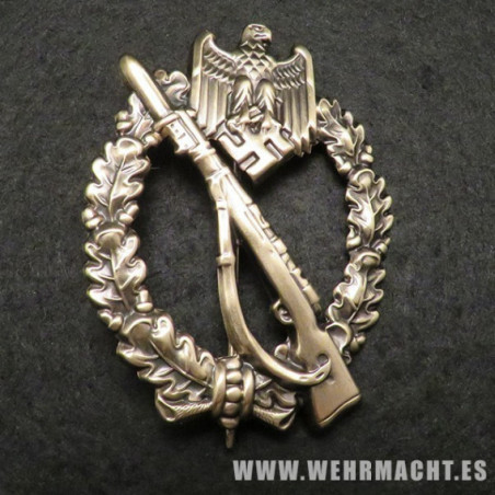Army Infantry Assault Badge in Bronze (Hollow back)