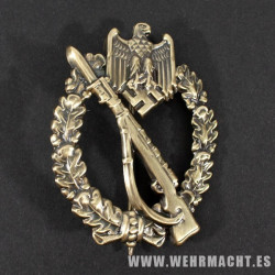 Asalto de Infantería en bronce (Fabricación hueca)