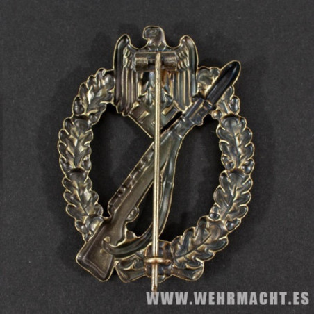 Army Infantry Assault Badge in Bronze (Hollow back)