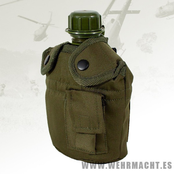 Cantimplora con funda U.S. (Nueva)