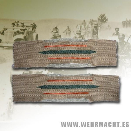 Feldgendarmerie enlisted mans collar patches 1942