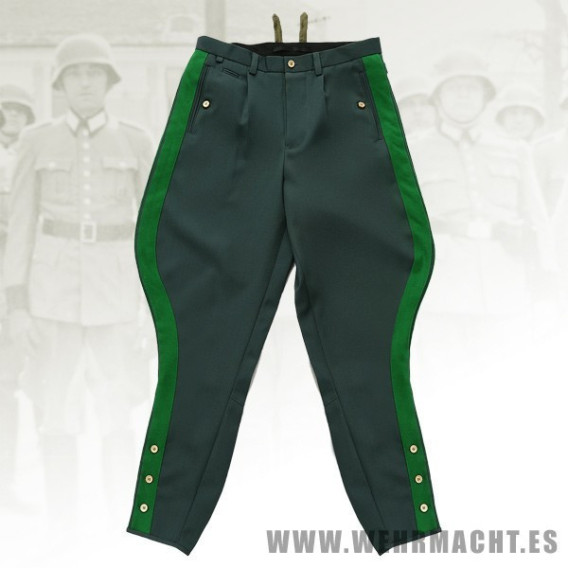 Pantalones de montar para generales de la Ordnungspolizei