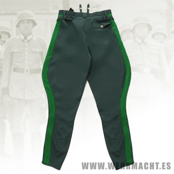 Pantalones de montar para generales de la Ordnungspolizei