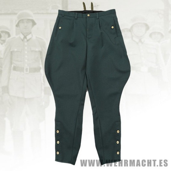 Pantalones de montar para oficiales de la Ordnungspolizei