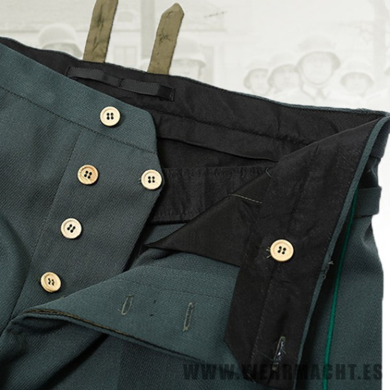 Pantalones para oficiales de la Ordnungspolizei