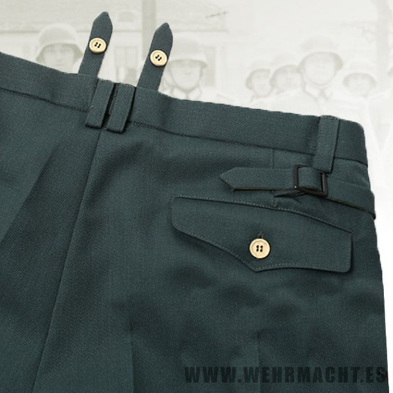 Pantalones para oficiales de la Ordnungspolizei