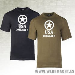 US Army T-Shirt by Mil-tec