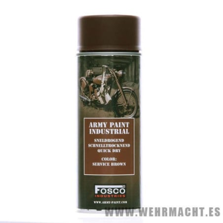 Pintura en spray 400 ml Service Brown
