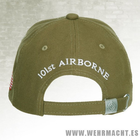 Gorra 101st Airborne, negra