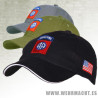 Gorra 82nd Airborne, negra
