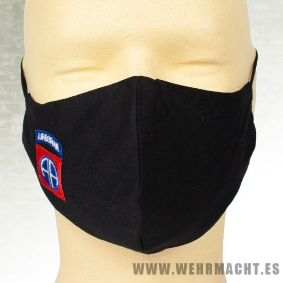 Mascarilla de Algodón 82nd Airborne