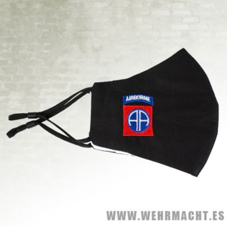 Mascarilla de Algodón 82nd Airborne