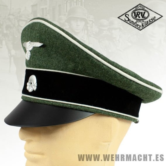 Waffen SS Officer's Crusher Cap - EREL®