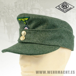 Kriegsmarine Coastal Artillery M43 Field Service Cap - EREL®