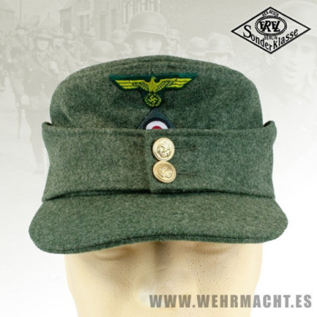 Kriegsmarine Coastal Artillery M43 Field Service Cap - EREL®