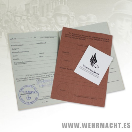 Cartilla militar y documento de identidad Flakwaffenhelferinnen