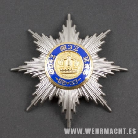 Prussian Order of the Crown 1st Class, breast star