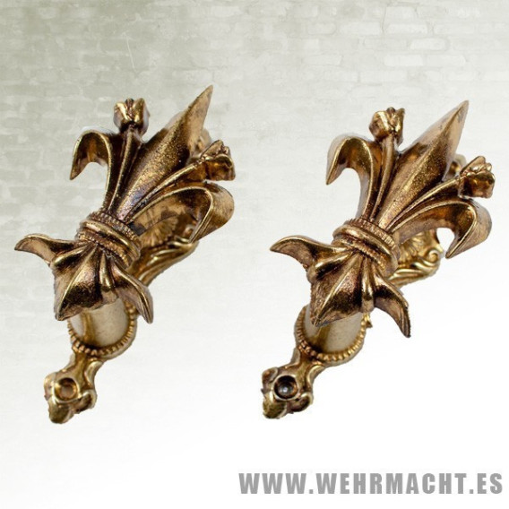 Soportes de  pared Flor de Lis
