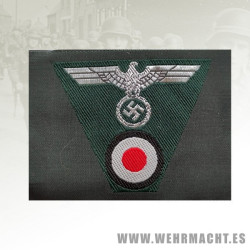 Wehrmacht M43 trapezoid cap insignia, Officers