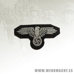 Waffen SS Officer hand embroidered cap eagle