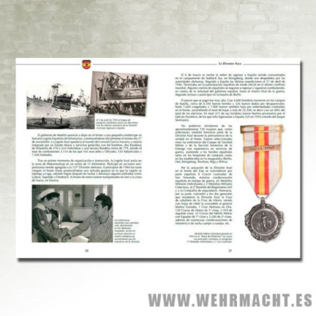 Spanish Blue Division commemorative medals