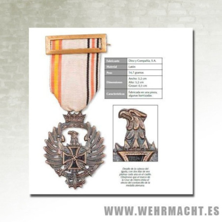 Spanish Blue Division commemorative medals