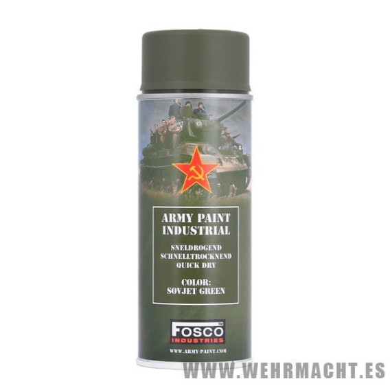 Pintura en spray 400 ml Sovjet green