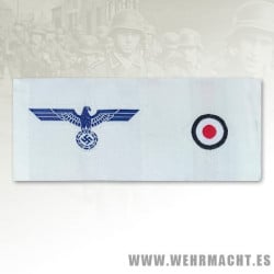 Águila de gorra Kriegsmarine, Tropa, Blanca