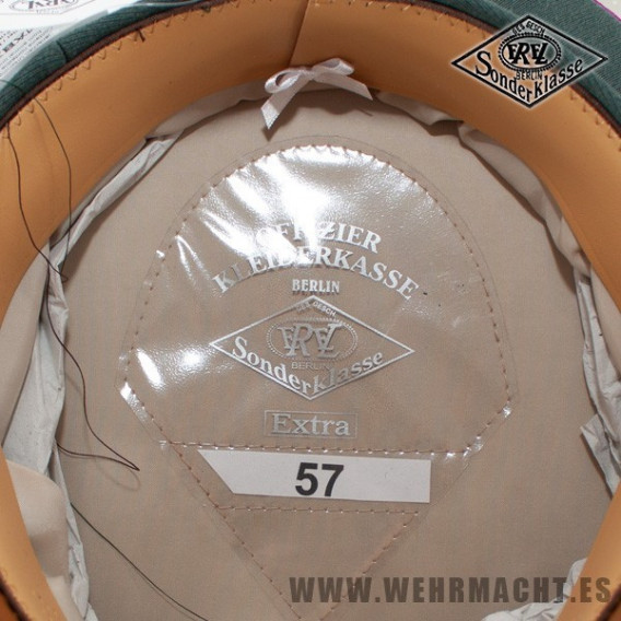 Gorra de plato Wehrmacht para Tropa, Gebirgsjäger - EREL®