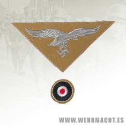 Águila Tropical de gorra Luftwaffe, Tropa