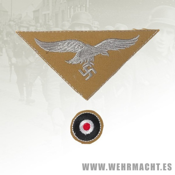Águila Tropical de gorra Luftwaffe, Tropa