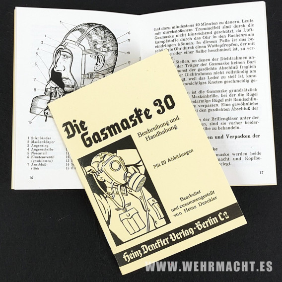 Manual de uso para la mascara de gas
