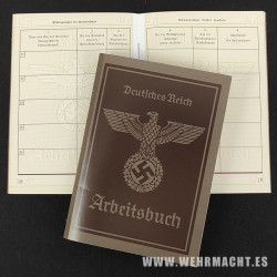 Deutsches Reich Arbeitsbuch (Cartilla Laboral)