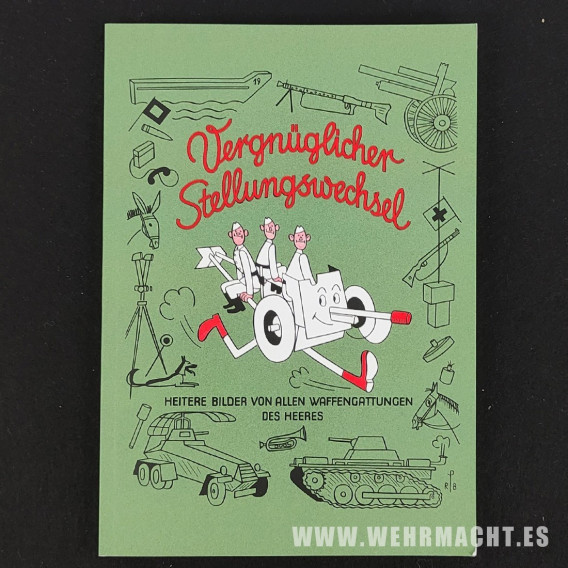 Comic alemán - Vergnüglicher Stellungswechsel