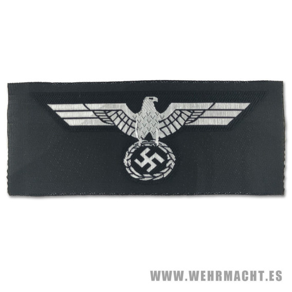 Panzer Officer silk woven breast eagle